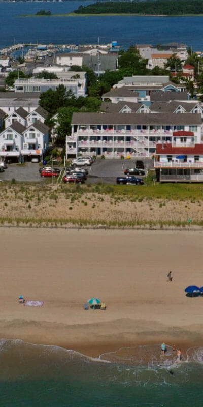 AO - Shore and motels along Dewey beach